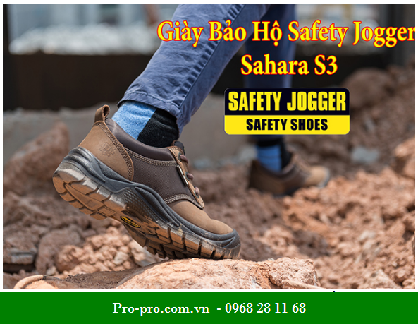 Giày bảo hộ cho kỹ sư xây dựng Safety Jogger Sahara