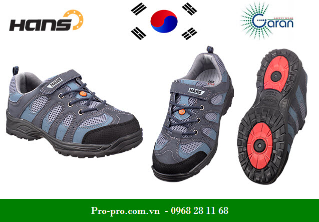 Giày Bảo Hộ Siêu Nhẹ Hans HS-34-PICASO Nhập khẩu từ Hàn Quốc
