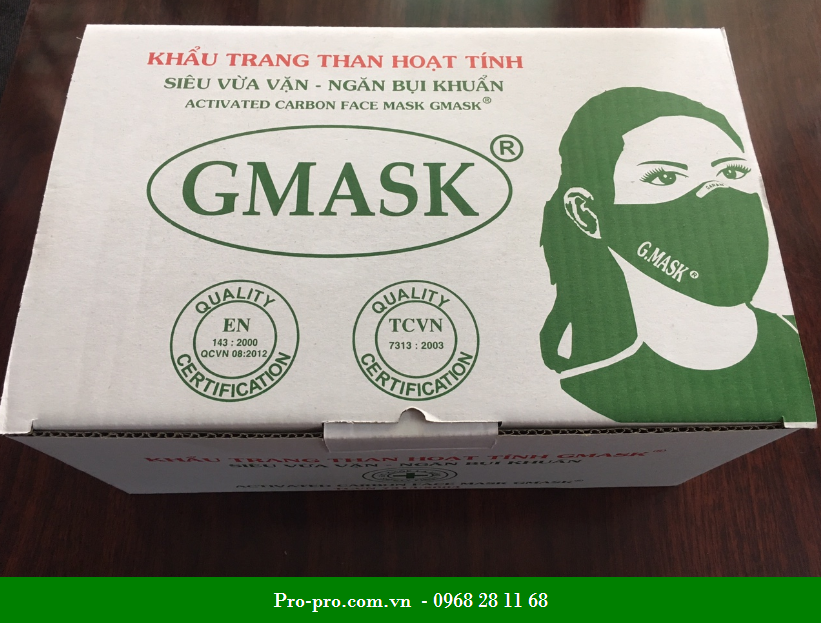 Khẩu trang hoạt tính Gmask