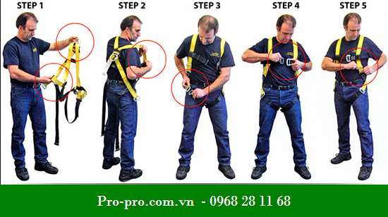 Hướng dẫn sử dụng dây đai an toàn