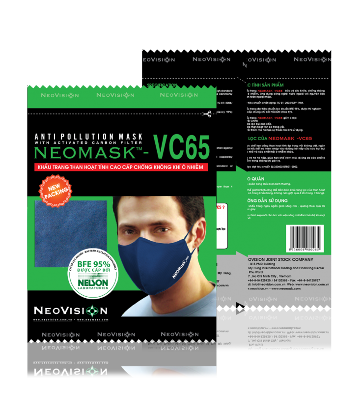 Khẩu trang lọc độc giá sỉ tại Garan
