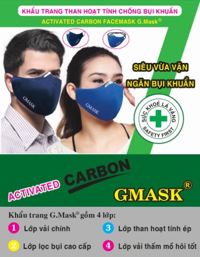 Khẩu trang than hoạt tính cao cấp