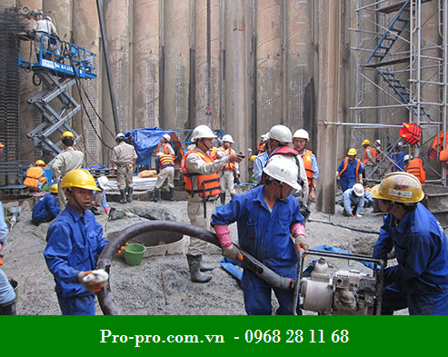 Mang giày bảo hộ khi làm việc