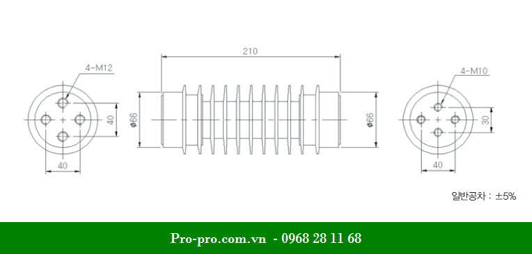 Trụ Polymer cách điện – Polymer Insulator