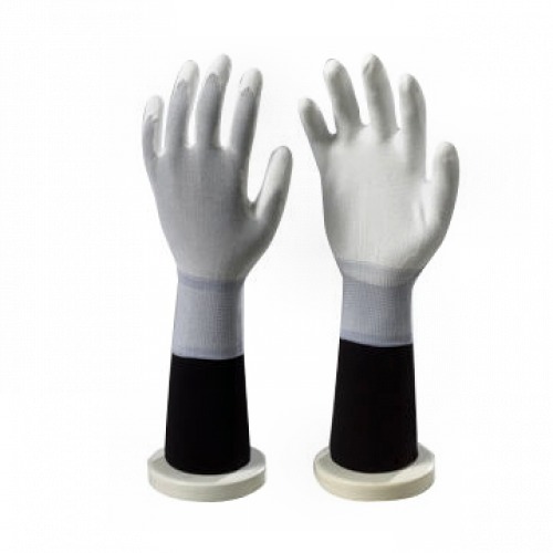 Găng tay bảo hộ phủ pu là loại găng tay bảo hộ được làm 100% từ sợi polyester và được phủ một lớp nhựa PU