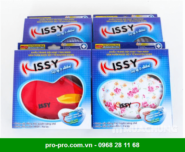 khẩu trang hoạt tính kissy