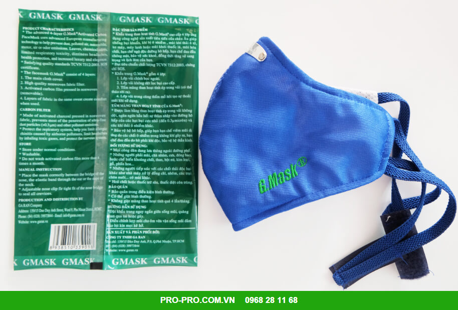 khẩu trang than hoạt tính Gmask