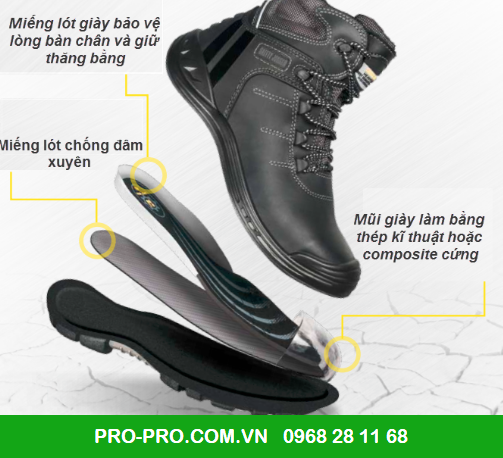 tấm lót chân giày bảo hộ nhập khẩu