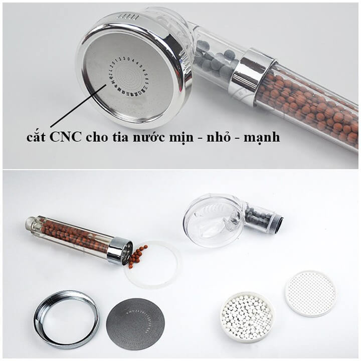 vòi sen cao áp nano giúp tăng cường sức khỏe cho bạn và gia đình
