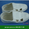 giày phòng sạch 4 lỗ trắng