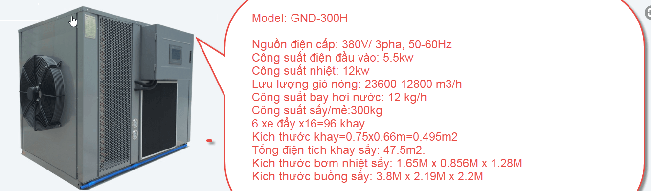 Thông số kỹ thuật GND-300H