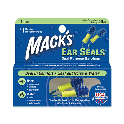 Nút bịt tai chống nước, chống ồn Mack’s Ear Seals®