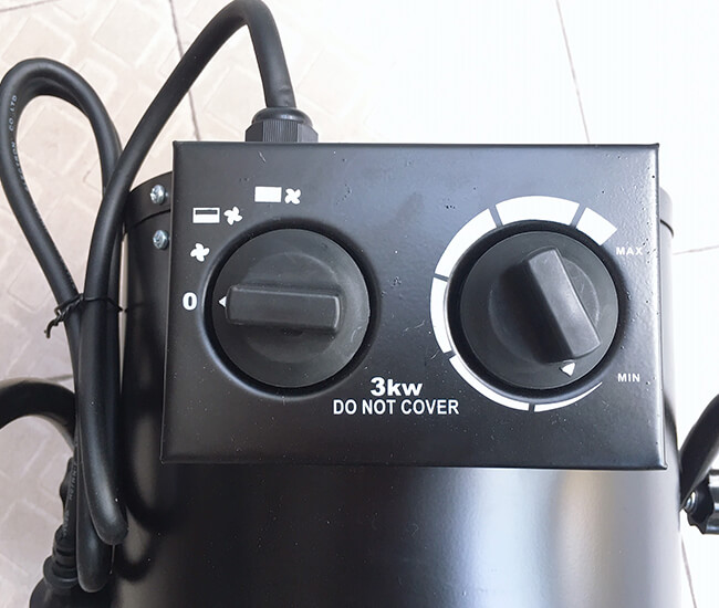 quạt sấy công nghiệp 3kw dạng tròn