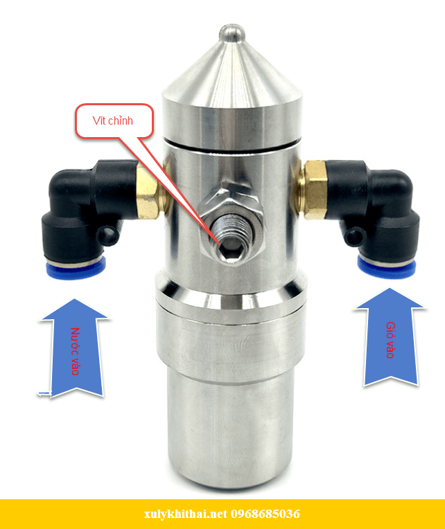 Béc Phun Sương Siêu Mịn Dập Bụi, Tạo Ẩm Tránh Nhỏ Giọt