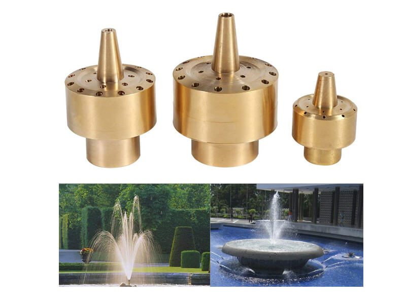 đầu phun nước nghệ thuật cho đài phun nước