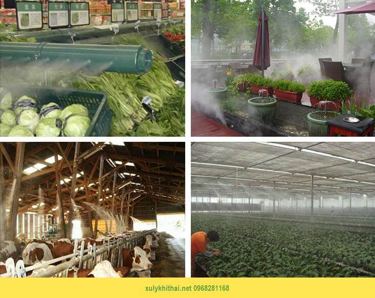 Béc phun siêu âm tạo sương khô siêu mịn 