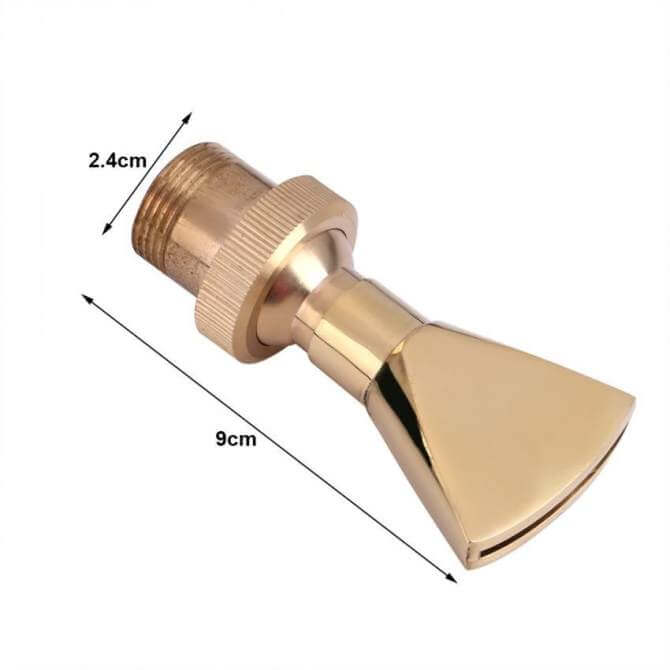 Đầu vòi có thể điều chỉnh hướng về hướng khác nhau
