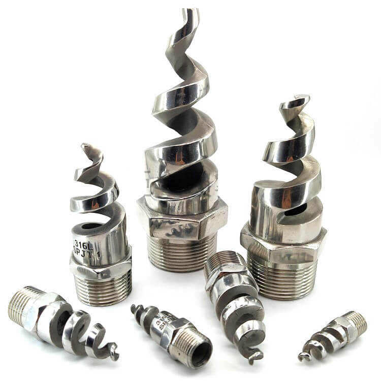 Đầu phun xòe dạng xoắn ốc