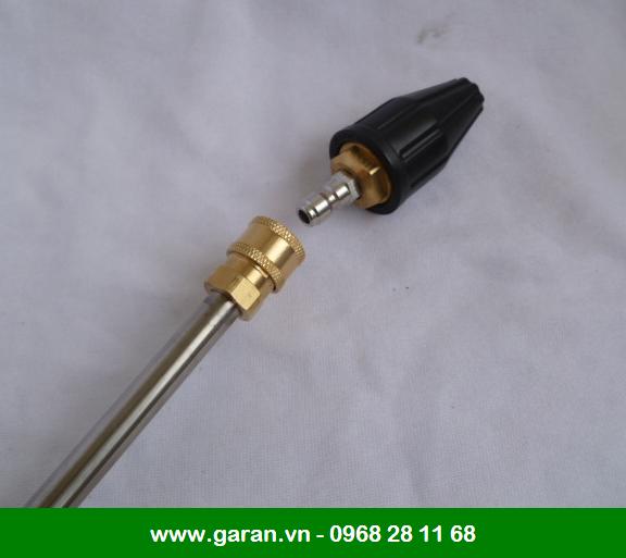 Đầu phun xoáy áp lực cao có kiểu dáng gọn nhẹ, độ bền cao