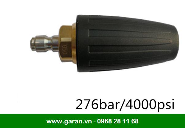 Vòi phun xoáy tăng áp được sử dụng trong việc cọ rửa, rửa đường, vệ sinh đô thị,