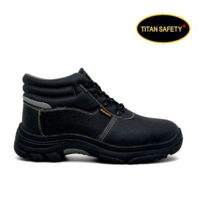 Giày Bảo Hộ Titan Safety S3 Mid Cao Cổ Đế Cao Su Chống Dầu Và Chống Trượt